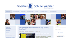 Desktop Screenshot of goetheschule-wetzlar.eu